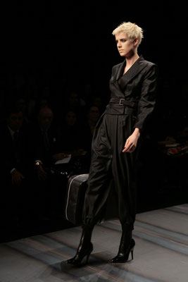 Agyness Deyn for Belstaff. Milan fashion week -  All rights reserved by Clothing C. Spa
