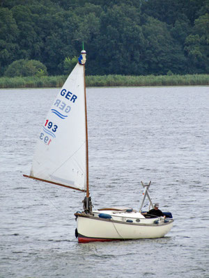 Seezunge B mit Finn-Dinghy Rigg "Senioren-Opti"
