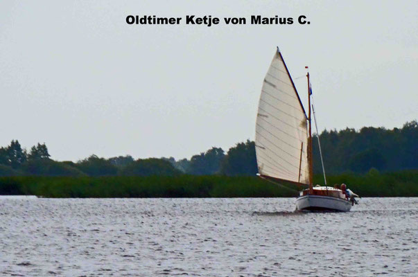 Marius mit seiner "Ketje" 