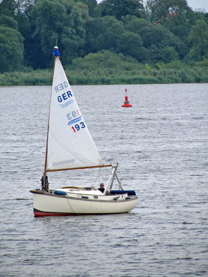Seezunge B mit Finn-Dinghy Rigg "Senioren-Opti"