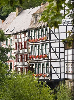 Fachwerhäuser in Monschau Eifel