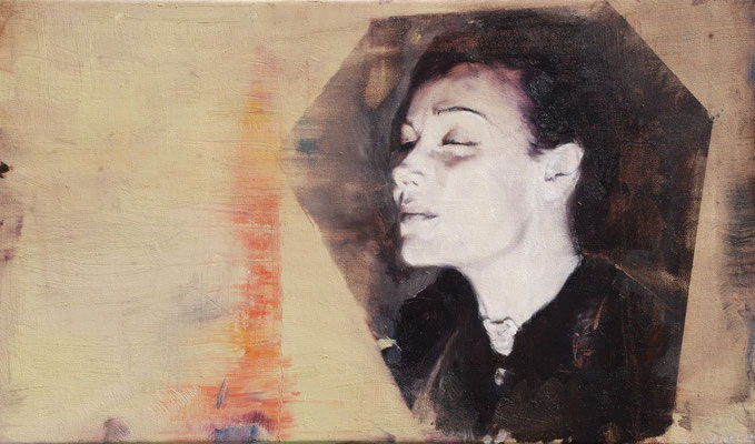 Isabel, 2022, Öl auf Leinwand, 35 x 60 cm