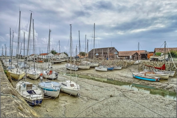 Paysage marin - Herbaudière, Île de Noirmoutier - Photographie HDR - Dominique MAYER - www.dominique-mayer.com