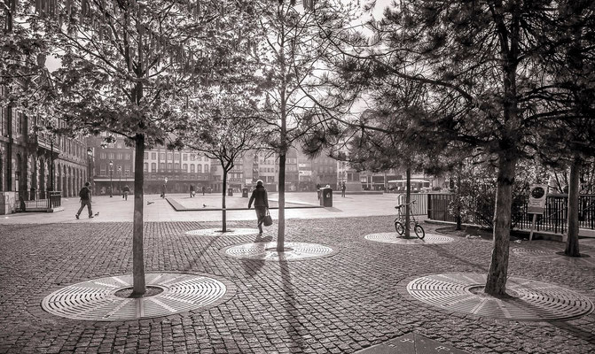 #PlaceKléber - #Photos de Strasbourg - #Paysages urbains - #DominiqueMAYER - www.dominique-mayer.com