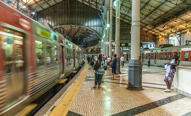 Gare de Lisbone - Lisbone au Portugal - Lisboa - Photos du Portugal - Visiter le Portugal - Vacances au Portugal - Dominique MAYER - www.dominique-mayer.com