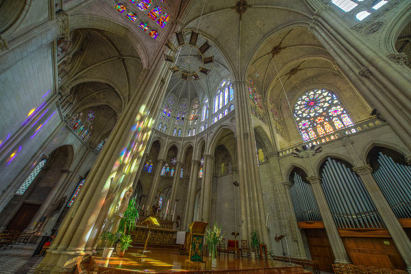 Cathédrale de Chollet, Pays de la Loire - Photographie HDR - Dominique MAYER - www.dominique-mayer.com