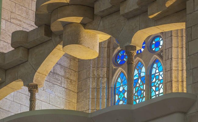 Barcelone en Espagne - Photos de villes - Paysages urbains - Antoni Gaudi, architecte - Sagrada Familia - Vacances en Espagne - Architecture de Barcelone - Dominique MAYER - www.dominique-mayer.com