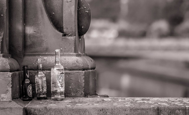 #Bouteilles à la mer - #les ponts de #Strasbourg - #Photos de Strasbourg - #Paysages urbains - #Dominique MAYER - www.dominique-mayer.com