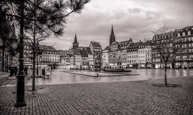 #PlaceKleber - #Strasbourg - #Photos de Strasbourg - #Paysages urbains - #Photos de rues - #Dominique MAYER - www.dominique-mayer.com