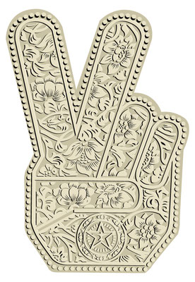 Peace fingers