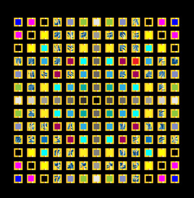 13x13 tendance Klimt GM 2025