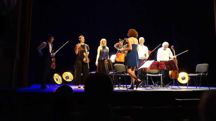 Suzana Bartal et le quatuor Diotima