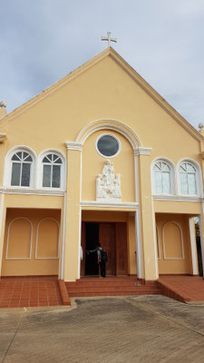 Façade de la chapelle du Carmel