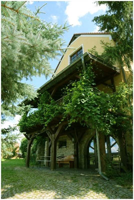 Terrasse am Haus (Gaststätte)