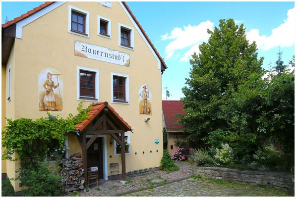Das ehemalige Gasthaus Bauernstübl am Wiesenweg, heute Brasserie Ehrlich