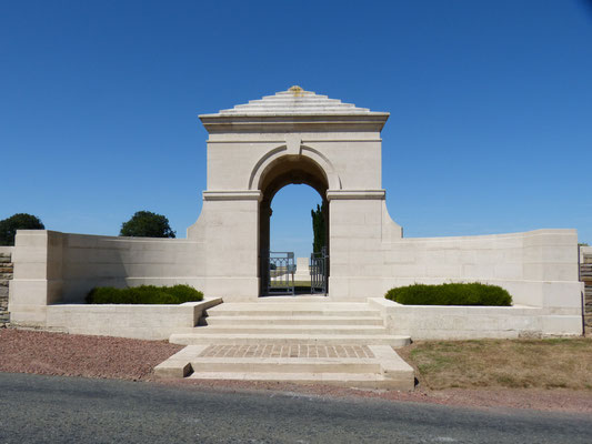 Rocquigny Equancourt Road British Cimetery