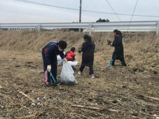 家族で頑張っています（私の家族ではありません・・）
