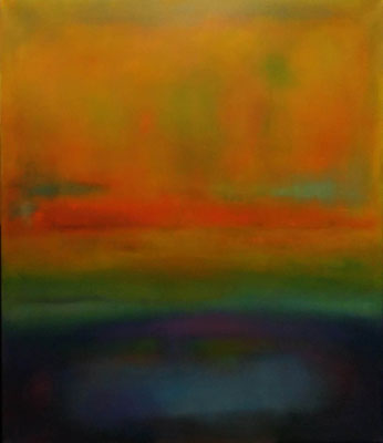 Faszination Rothko et cetera 55, Öl auf Leinwand, 120x140x2 cm, 2004