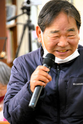 2024年2月25日（日）お孫さんたちを連れて香川への旅を報告してくださった現さんです。