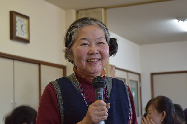 邪馬台国の少女のように艶子さん