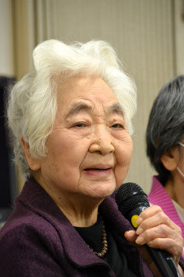 2024年3月17日（日）主人の納骨式にも来てくださって本当にありがとう、とりょうたさんへ　女性では現在最高齢のあやさんからりょうたさんへ贈る言葉