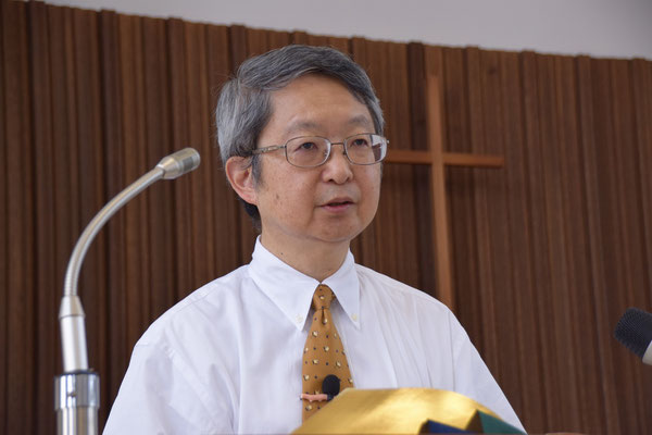 2016年7月31日（日）、古谷正仁（まさよし）先生を横浜市の蒔田（まいた）教会よりお迎えしました。日本聖書神学校の教授も務めて居られます。