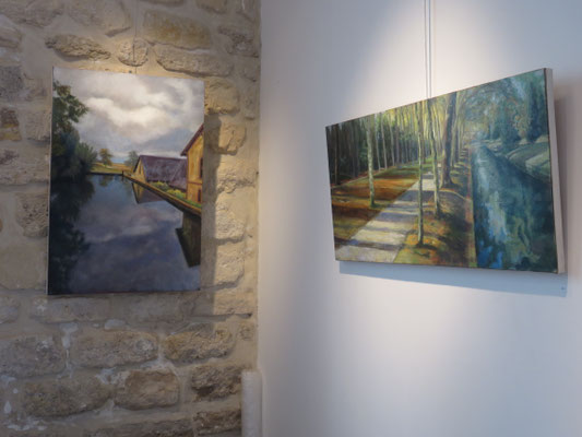 Delphine Germain - peinture à l'huile 