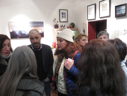 Vernissage de l'exposition Claude Francheteau - vendredi 12 janvier 2018