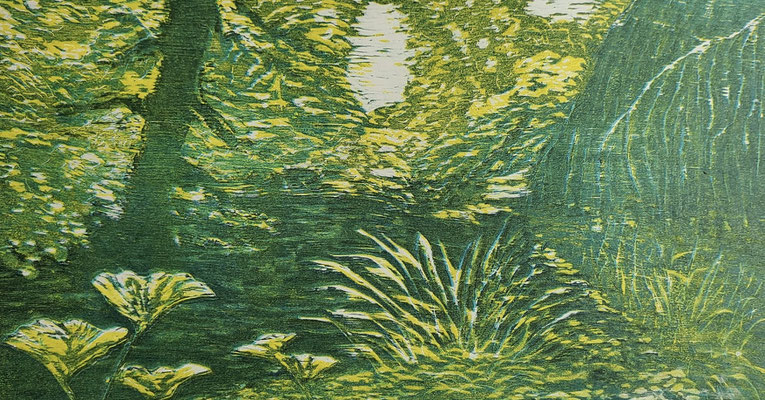 Michelle Boucard - linogravure