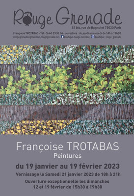 Exposition - Peintures - Françoise Trotabas 