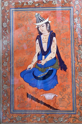 Soheila Niknam - Aquarelle, gouache et or 