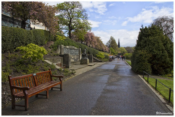 Parc de Princes Street - Edimbourg
