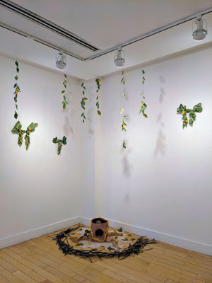 Glazed ceramic, Part of the social engaging project, 'The (Secret) Garden'