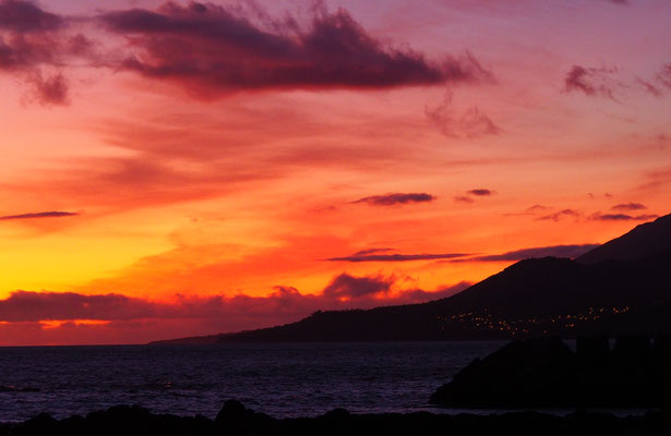 Sonnenuntergang in Lajes do Pico - Pico