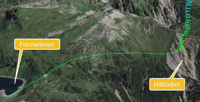 Flugtrack in google earth