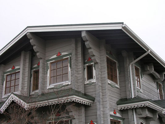 Nachhaltiges Bauen  - Massivholzhaus - Blockhaus, Holzhaus, Wohnhaus, Haus, Eigenheim, Architektenhaus