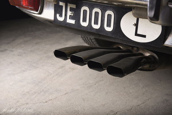 Jaguar E-Type V12 Endrohre