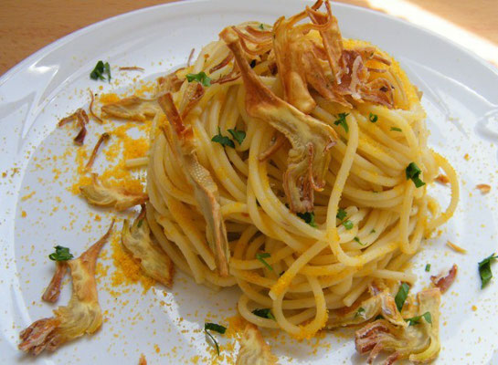 Spaghetti con Bottarga di Muggine  