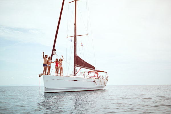 Yacht mit Skipper 