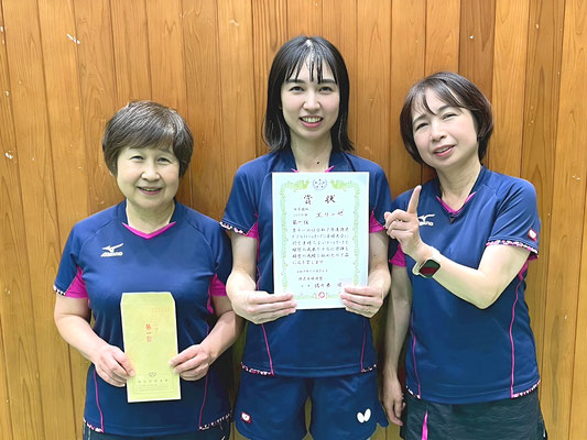 シニアの部・決勝トーナメント優勝：エリーゼ