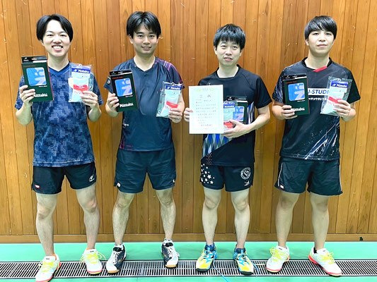 男子・決勝トーナメント準優勝：アクティブ