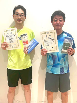 初心者の部・男子トーナメント入賞者