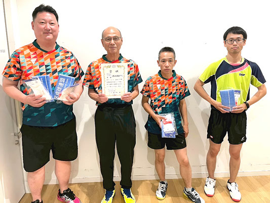 ６部Ｅ　１位：港区杉卓会 (C)