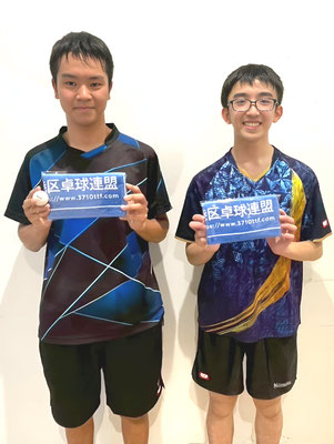 ジュニア男子・順位トーナメント入賞者