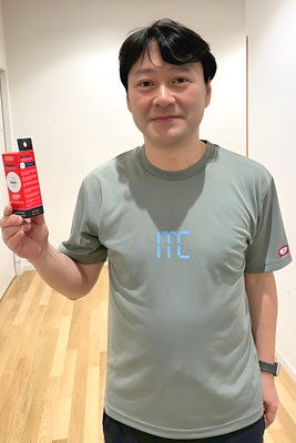 男子50歳以上の部、武内選手