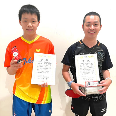 初心者の部男子 決勝Ｔ・入賞者