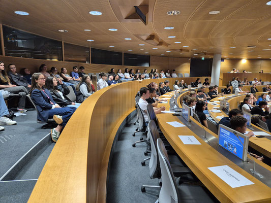 A la maison de la région à Strasbourg