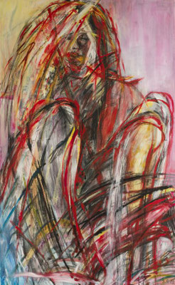 "Mona Lisa", 2005 - Acryl/Öl auf Leinwand, 80x130 cm