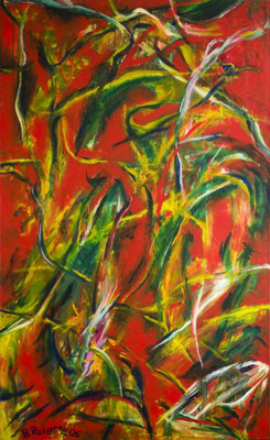 "Lichterfest", 2006 - Acryl/Öl auf Leinwand, 130x80 cm