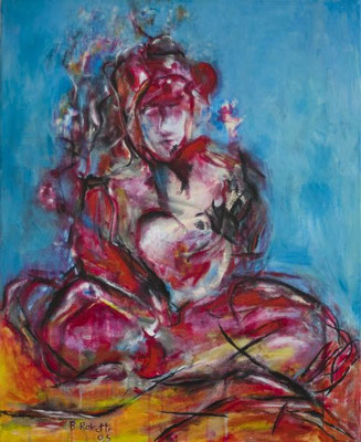 "Stille", 2006 - Acryl auf Leinwand, 60x80 cm